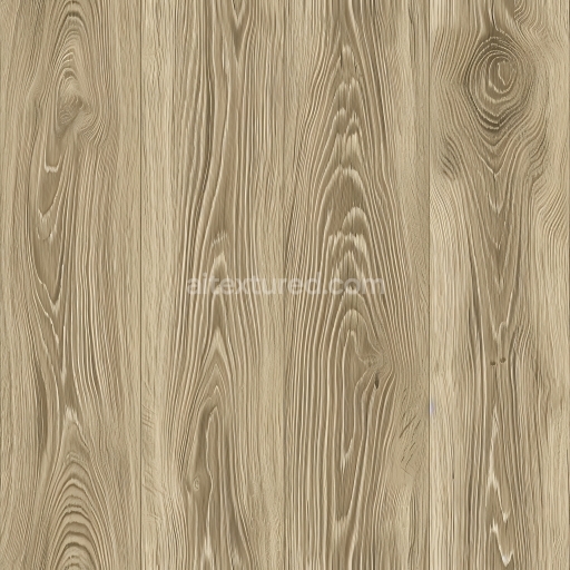 Seamless 3D Light Pine Wood PBR Texture with Pronounced Grain and Knots