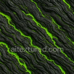 seamless Toxic Basalt Flow Texture texture 1024x1024 free download PBR