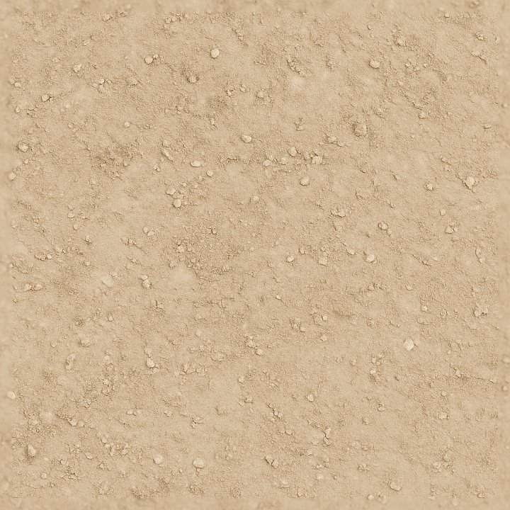 Dry Sand Ground Surface With Fine Sand And Mineral Deposits seamless PBR texture preview