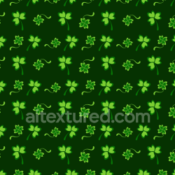 seamless Seamless 3D PBR Fabric Texture Featuring Repeating Green Shamrock Pattern texture 8k free download PBR