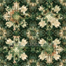 seamless Seamless 3D Stylized Jungle Camouflage PBR Texture with Floral Motifs and Organic Shapes texture 8k free download PBR