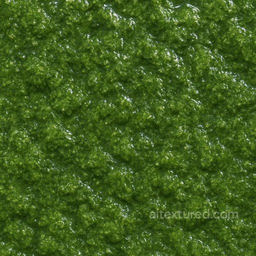 Polished Wet Moss Seamless Texture seamless Moss PBR texture