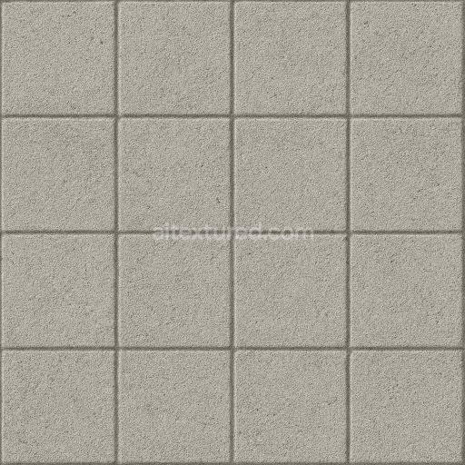 Preview — Seamless Concrete PBR Texture — Tiny Paving Slabs Same Style Large Concrete Park