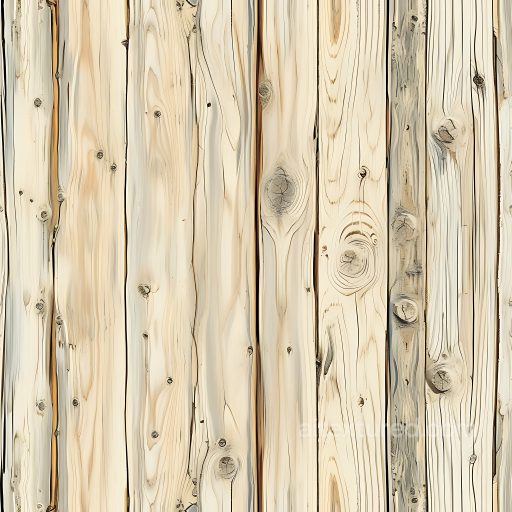 Light Pine Wood Seamless Texture with Knots and Subtle Grain seamless Wood PBR texture