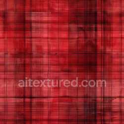 seamless Seamless 3D PBR Texture of Red Plaid Fabric with Fine Black Lines texture 8k free download PBR