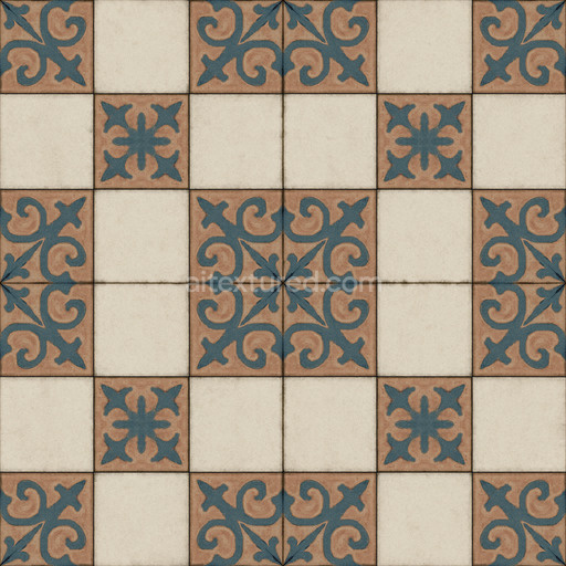 Classic Floor Tiles Seamless Texture