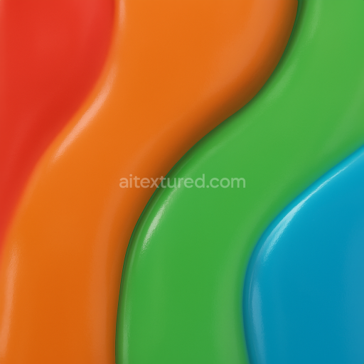 Seamless 3d texture pbr 8k glossy finish colored plastic furniture plastic