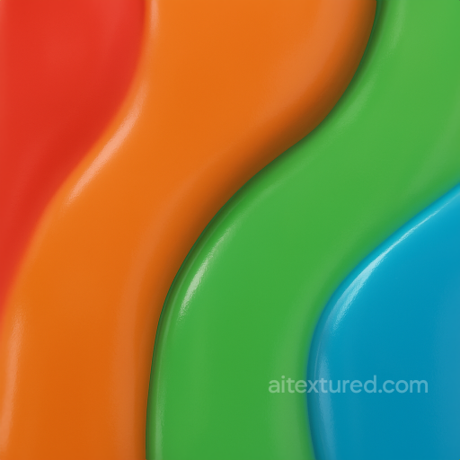 Glossy Finish Colored Plastic Furniture Plastic seamless Furniture Plastic PBR texture