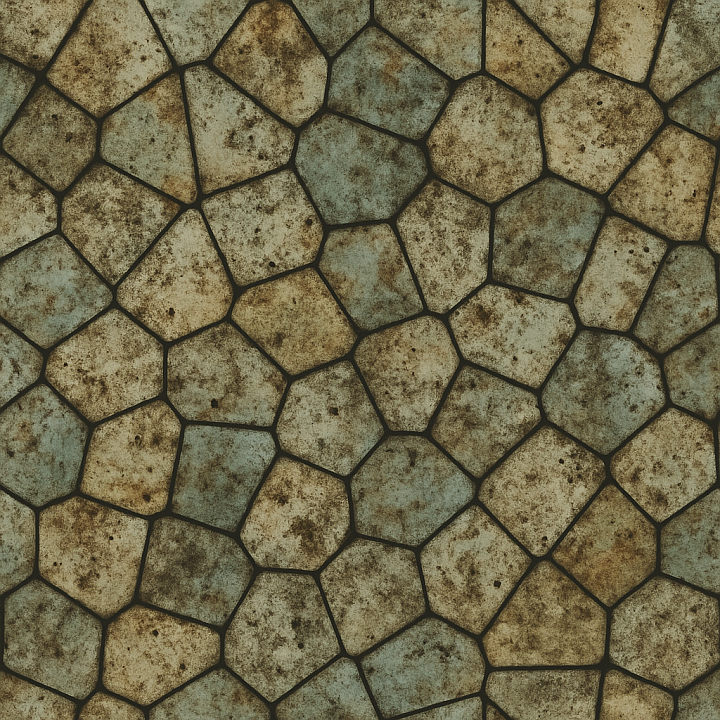Dirty Stained Glass seamless PBR texture preview