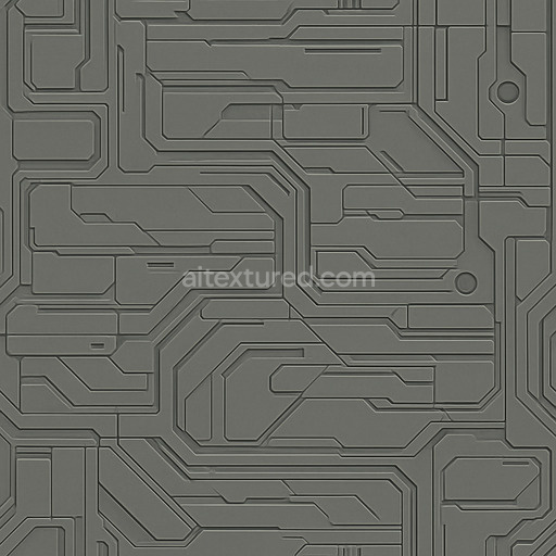 Fine Futuristic Panel Texture Seamless 1024X1024
