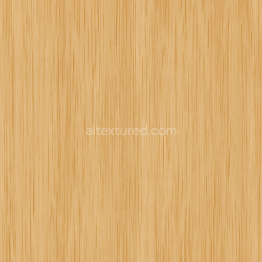 Seamless 3d texture pbr 8k bamboo wood with natural finish and straight grain