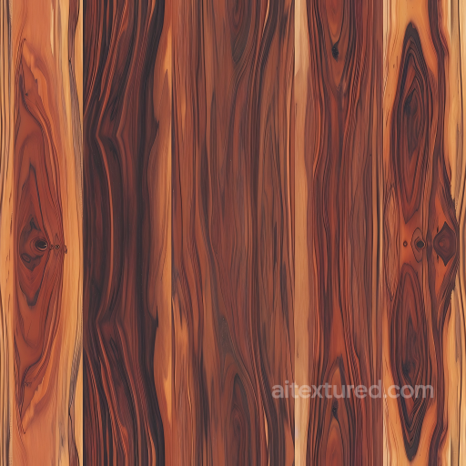 Rustic Wood Planks PBR Texture with Distinct Knot Patterns and Warm Tones seamless Wood PBR texture
