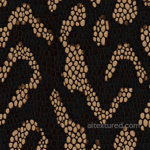 Detailed Reptile Skin Seamless Texture with Organic Scales and Natural Tonal Variation seamless Skin PBR texture