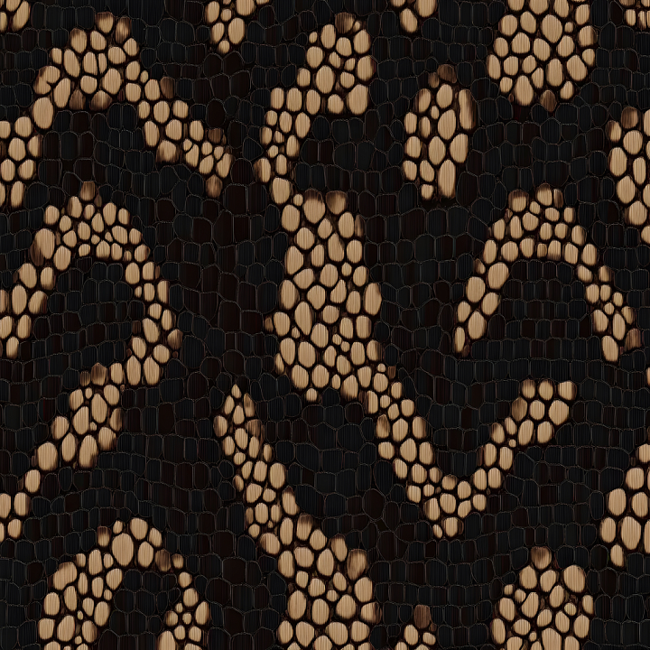 Detailed Reptile Skin with Organic Scales and Natural Tonal Variation seamless PBR texture preview