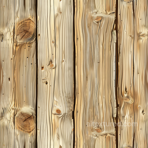 Light Pine Wood Planks Seamless Texture with Natural Knots and Grain seamless Wood PBR texture
