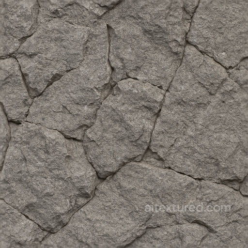 Andesite Igneous Rock Rough Stone Fractured Stone Natural seamless Stone PBR texture