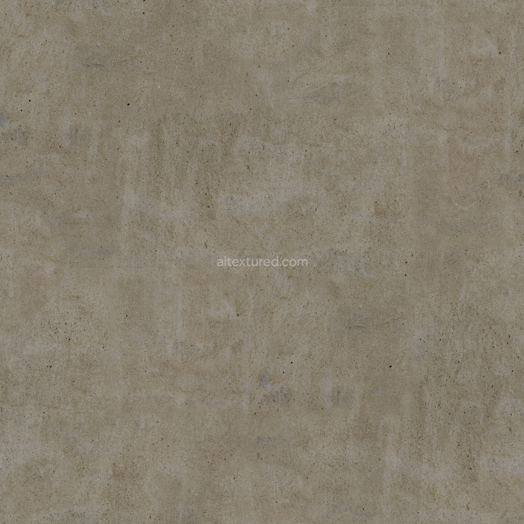 Seamless PBR concrete texture for 3D modeling