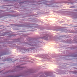 seamless Seamless 3D PBR Pink Ocean Surface Water Texture with Soft Waves and Reflective Highlights texture 8k free download PBR