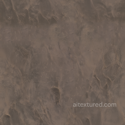 Beach Flat Costal seamless Sand-soil PBR texture