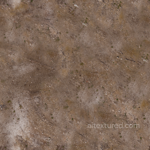 Aerial Ground seamless Rock PBR texture