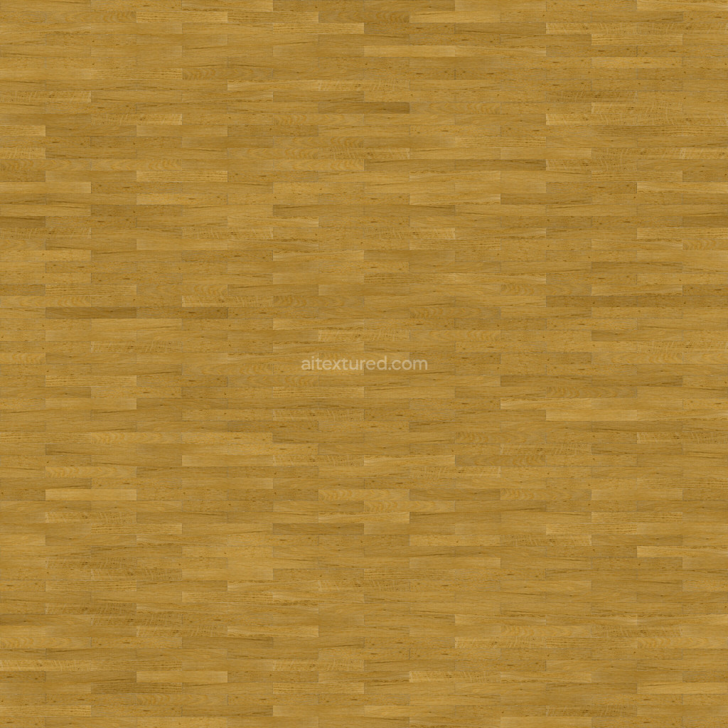 Seamless wood floor PBR texture with a natural grain pattern.