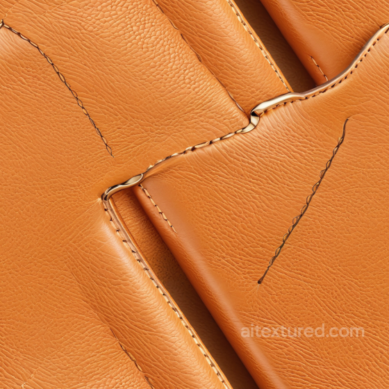 Tan Pebbled Leather Texture with Stitching Details Leather texture preview