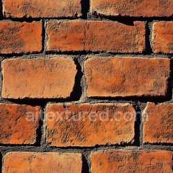 seamless Seamless 3D PBR Texture of Weathered Red Brick Wall with Cracks and Chips texture 8k free download PBR