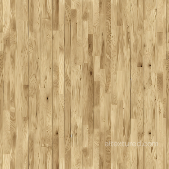Light Hickory Wood Floor Texture with Natural Grain and Knots Wood texture preview