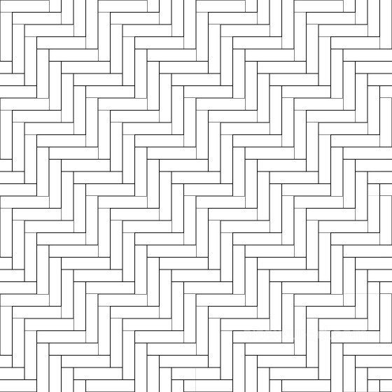 Black and White Herringbone Tiles | Free PBR Tile texture preview