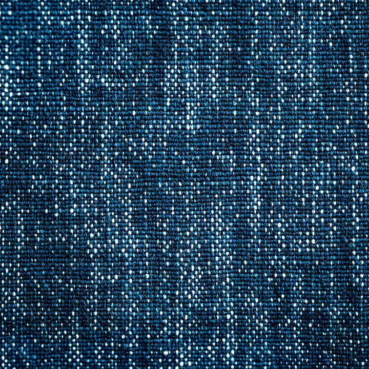 Cracked Denim Fabric with Distressed Blue Weave Pattern seamless PBR texture preview