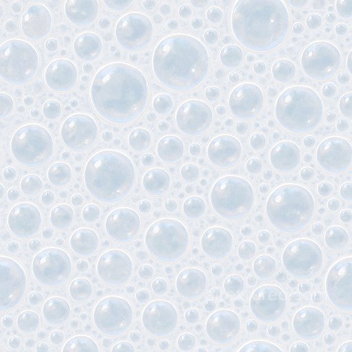 Airy Bubbles Seamless Texture seamless Foam PBR texture
