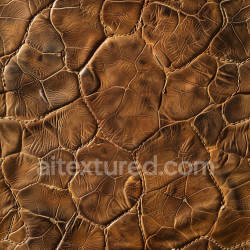seamless Seamless 3D PBR Texture of Worn Brown Stitched Leather with Natural Grain texture 8k free download PBR