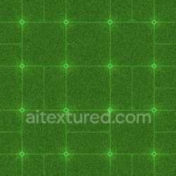 seamless Futuristic Green Lawn Texture texture 8k free download PBR