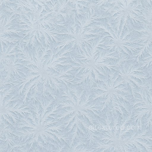Synthetic Frosted Ice Seamless Texture seamless Snow-ice PBR texture