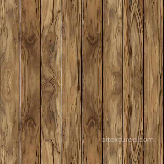 Rippled Oak Wood Planks PBR Texture with Rich Grain Detail Wood texture preview