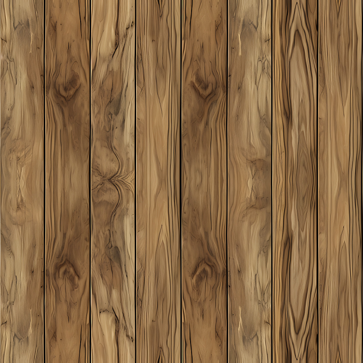 Rippled Oak Wood Planks with Rich Grain Detail seamless PBR texture preview