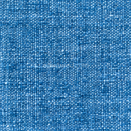 Seamless 3D PBR Texture of Blue Woven Fabric with Fine Grain Pattern