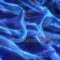 seamless Seamless 3D PBR Texture of Glossy Blue Fabric with Shimmering Multicolor Speckles texture 8k free download PBR