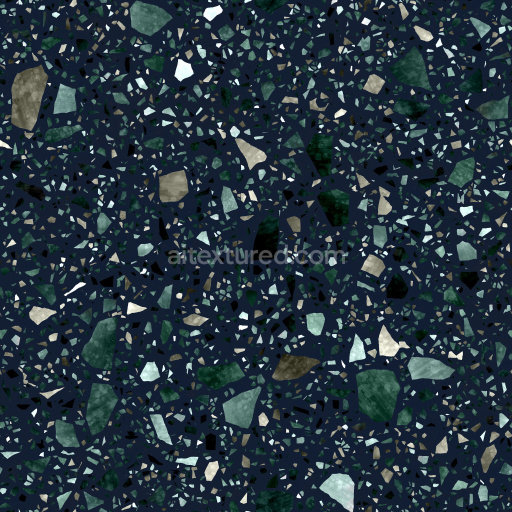 Terrazzo Seamless Pbr Texture Tileable Decorative Colorful Modern Design Flooring