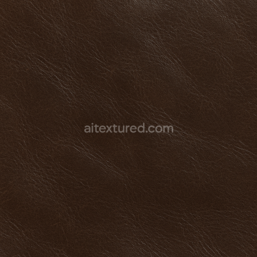 Seamless 3D Texture PBR 8K Top Grain Waxed Leather Material