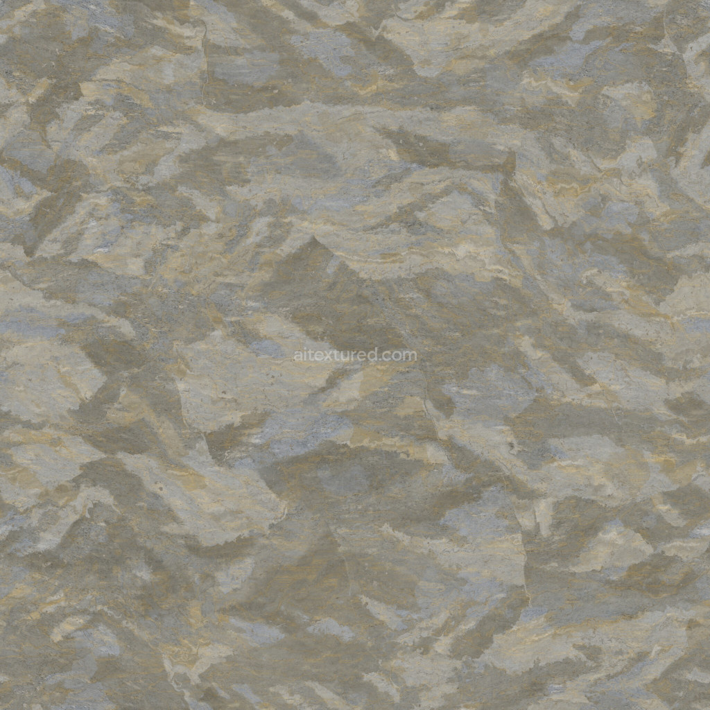 Seamless travertine PBR texture with natural stone appearance