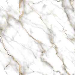 seamless Seamless 3D White Marble PBR Texture with Glossy Finish and Gold Vein Detailing texture 8k free download PBR