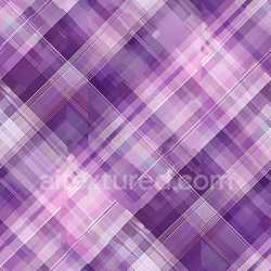 seamless Seamless 3D PBR Plaid Texture Featuring Purple and Lavender Geometric Stripes texture 8k free download PBR