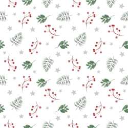 Pattern Bundle - Seamless 3D Pattern PBR Texture with Christmas Berries, Pine, Holly & Stars texture preview