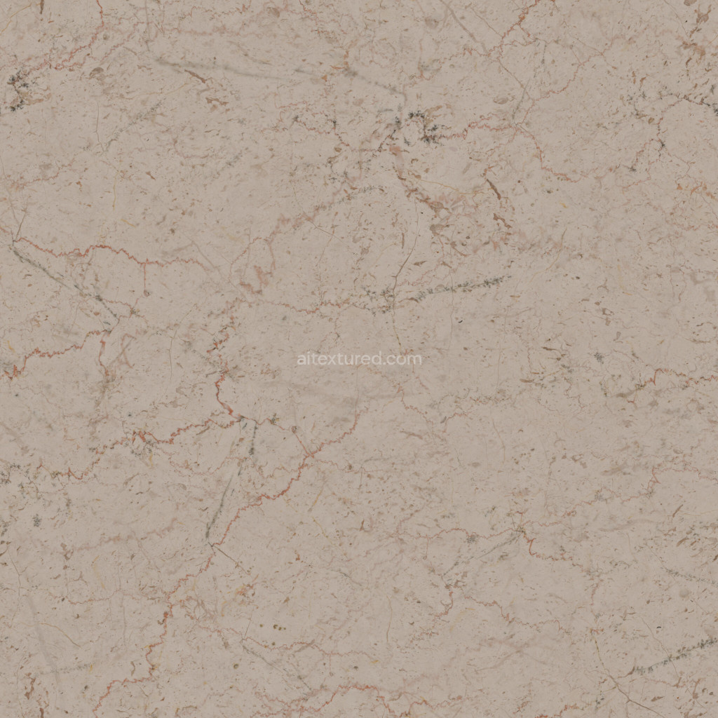 Seamless PBR marble texture with intricate details