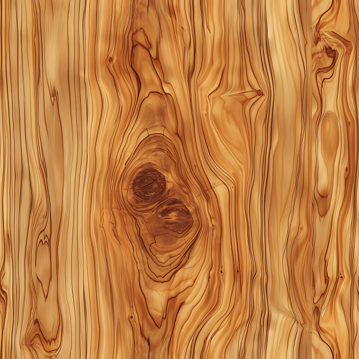 Pine Wood Featuring Natural Knots and Flowing Grain seamless PBR texture preview