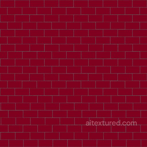 Shiny Red Brick Texture for Wall Decoration | Free PBR seamless Brick PBR texture