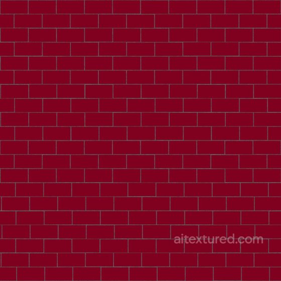 Shiny Red Brick Texture for Wall Decoration | Free PBR Brick texture preview