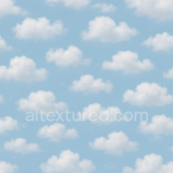 seamless Light Cumulus Seamless Texture texture 1024x1024 free download PBR