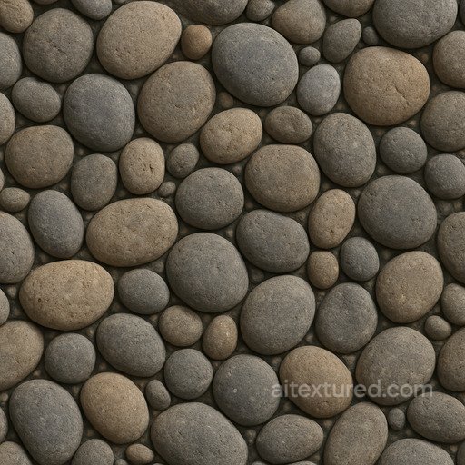 Eroded Pebble Seamless Texture seamless Rock PBR texture
